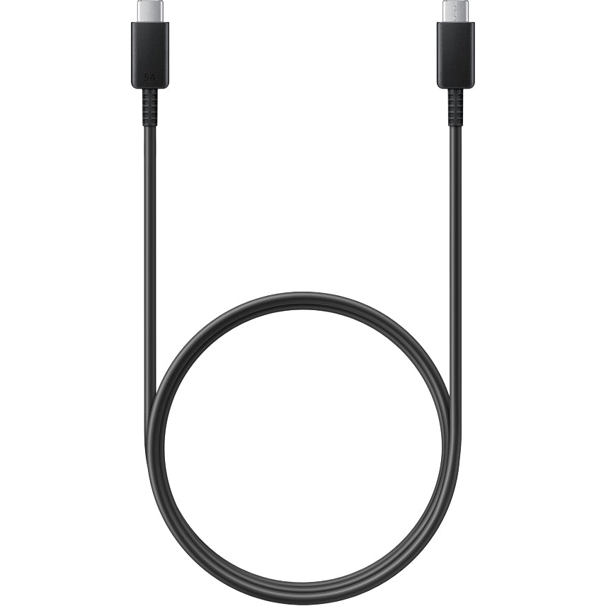Kabel USB-C auf USB-C 100W PD, 480 Mbps, Samsung Data Cable 5A, 1 m, Schwarz