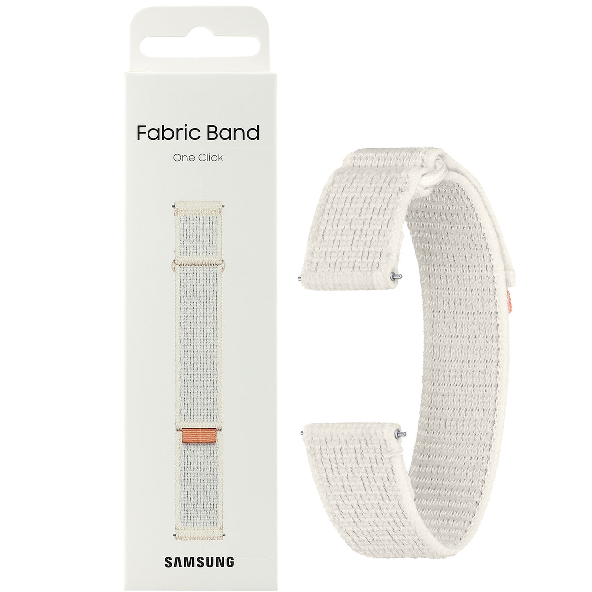 Armband für Galaxy Watch 7 / FE / 6 / 5 Pro / 5 / 4, Samsung Fabric Band, Sand