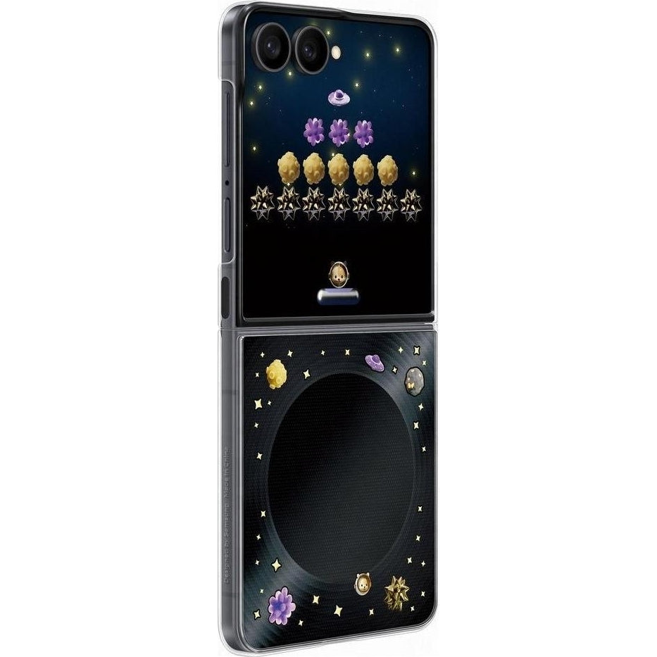 Handyhülle für Galaxy Z Flip8, Samsung FlipSuit Case, Transparent mit auswechselbarem Einsatz