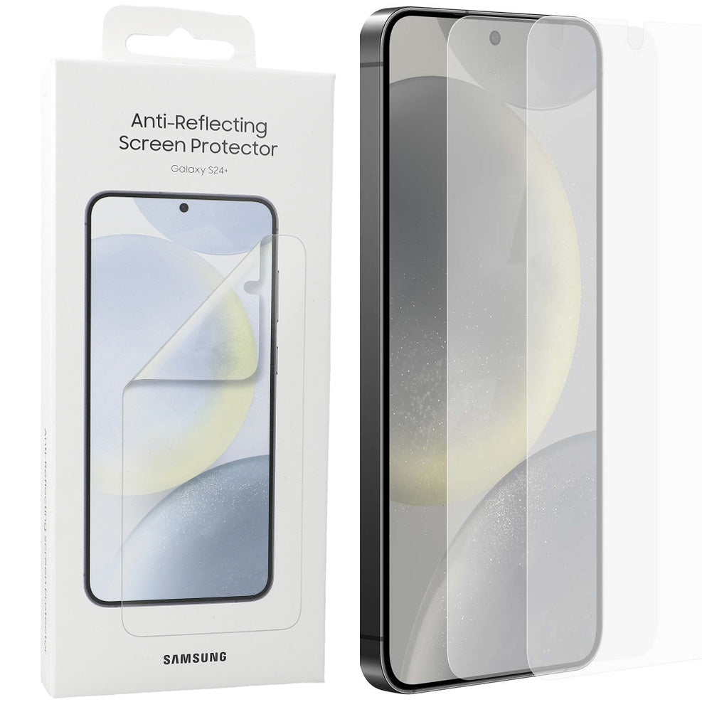 Displayschutzfolie für Galaxy S24 Plus Samsung Screen Protector Anti-Reflection, 2 Stück