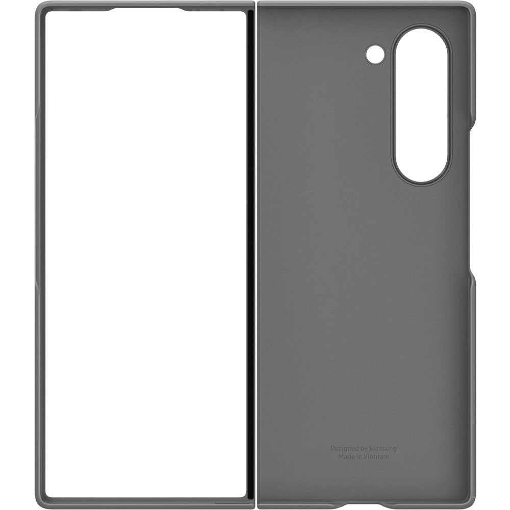Handyhülle für Galaxy Z Fold6, Samsung Slim S-Pen Case + Stift, Grau