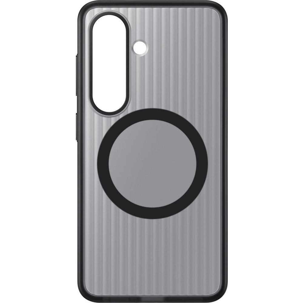Handyhülle für Galaxy S26, Samsung Rugged Magnet Case mit MagSafe, Transluzent mit Schwarz