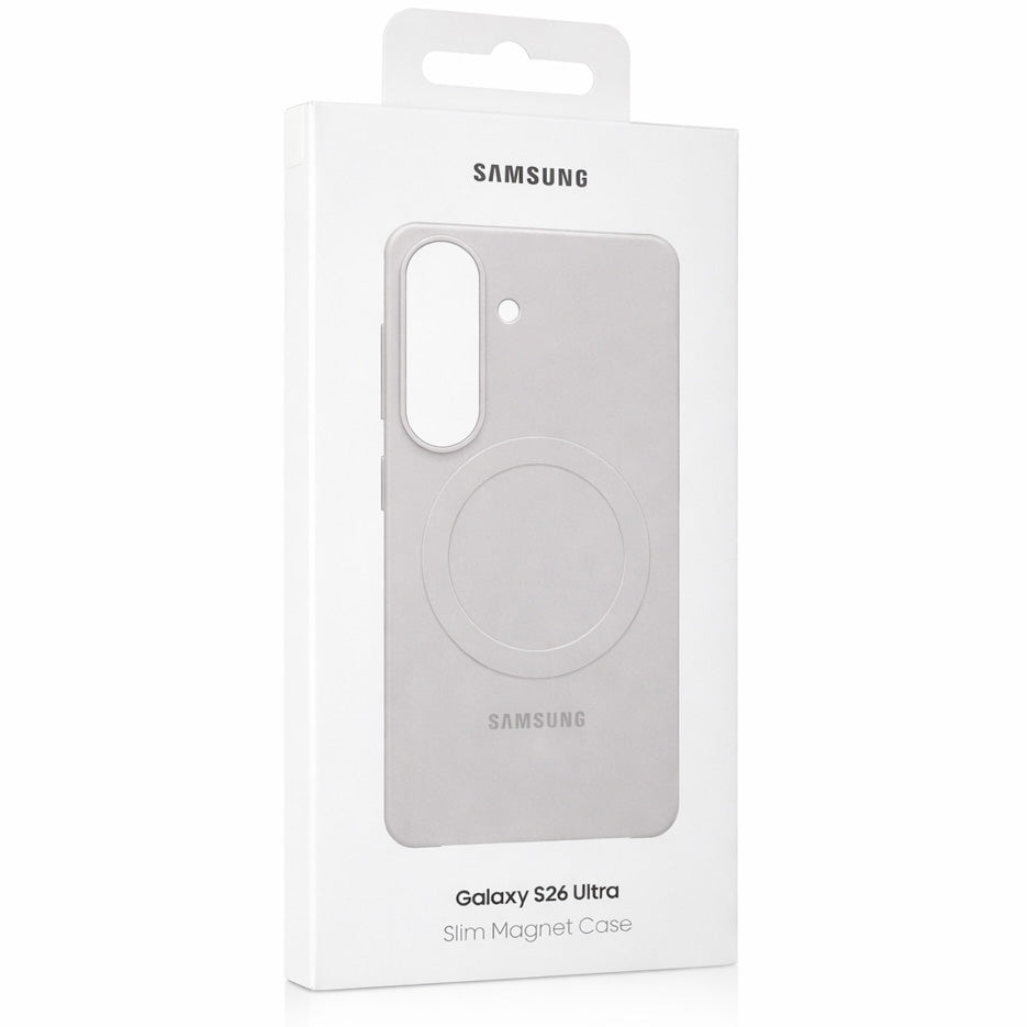 Handyhülle für Galaxy S26 Ultra, Samsung Slim Magnet Case mit MagSafe, Grau