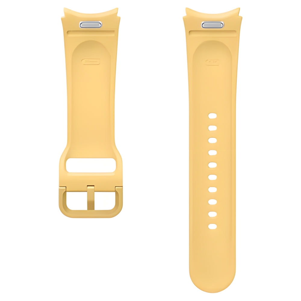 Armband für Galaxy Watch 7/FE/6/6 Classic/5 Pro/5/4/4 Classic, Samsung Sport Band, S/M, Gelb