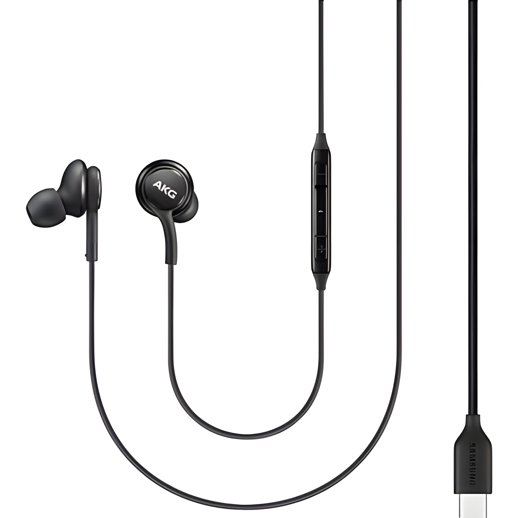 In-Ear-Kopfhörer, kabelgebunden USB-C, Samsung by AKG Type-C Earphones, Schwarz