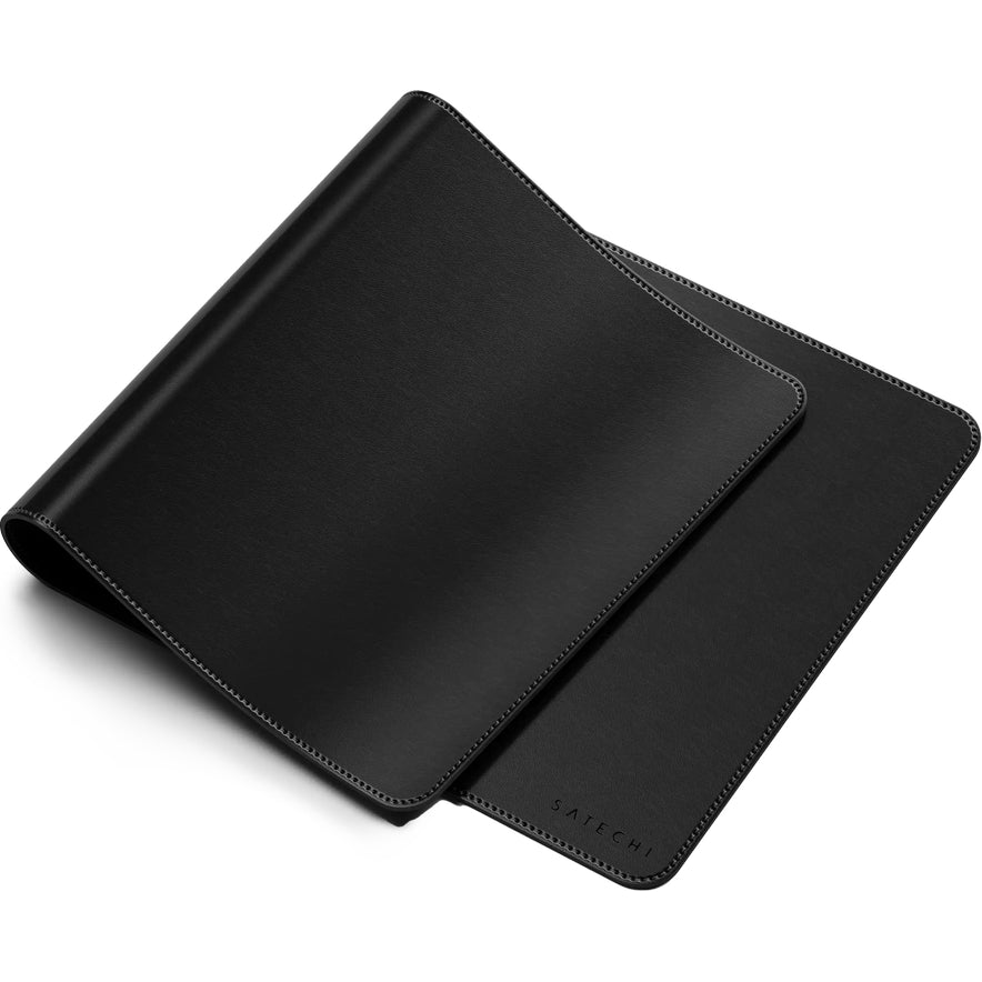 Schreibtischunterlage aus veganem Leder, Satechi Premium Desk Mat, Schwarz