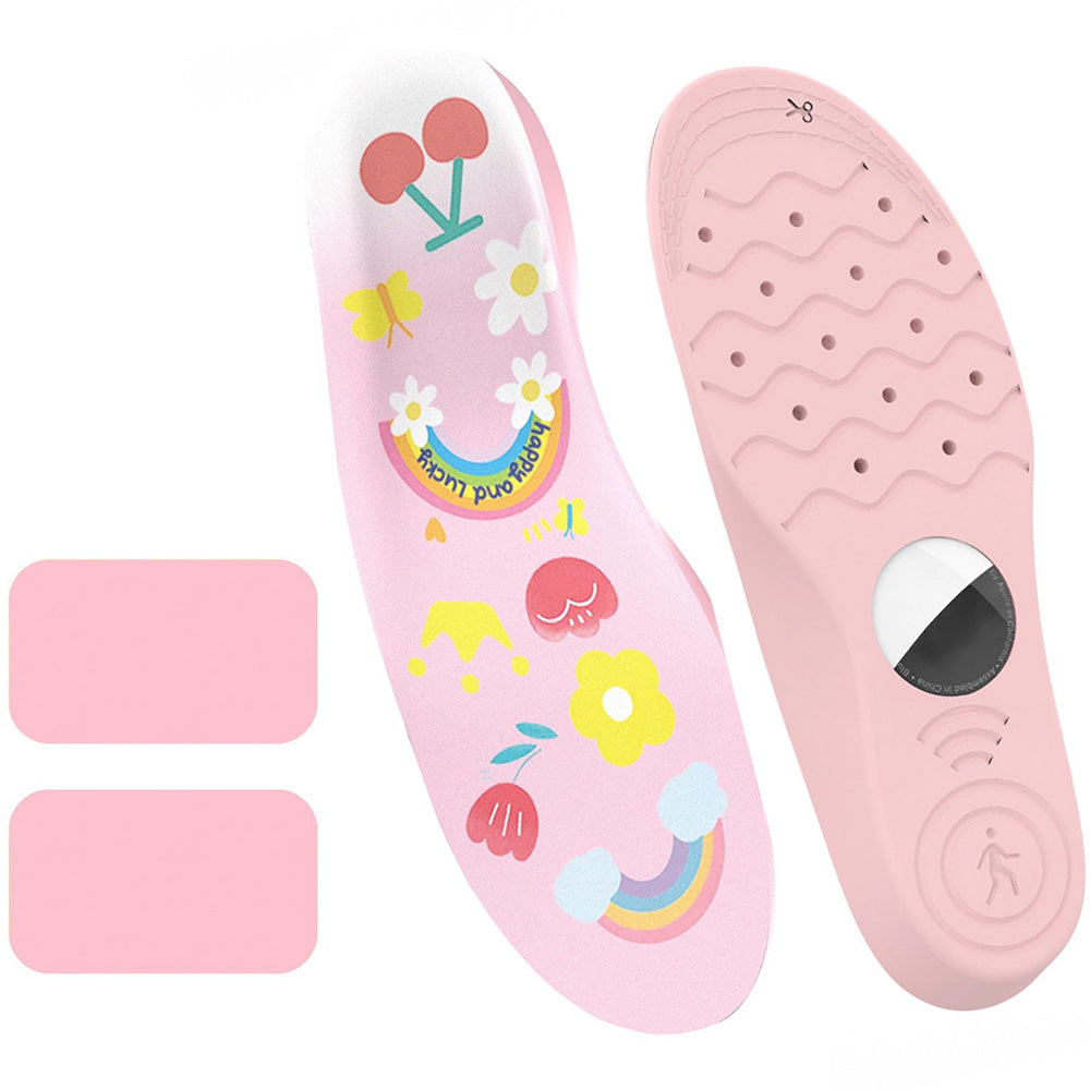 Schuheinlagen mit Hülle für Apple AirTag in der Größe 155–170 mm, Hurtel, Rosa