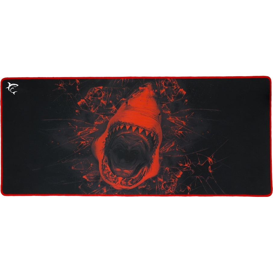 Gaming-Mauspad, White Shark SKYWALKER XL, 800 x 350 mm, Schwarz-Rot