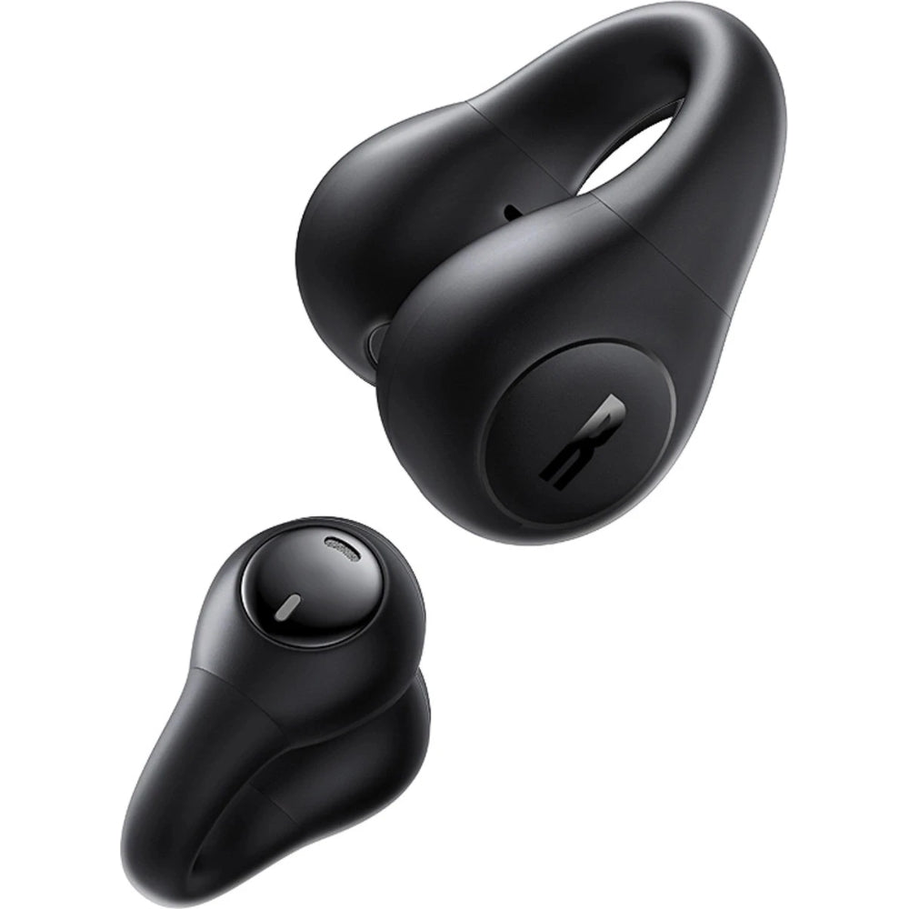 Baseus Bass Open Ear 15 Clip TWS Bluetooth 5.4 drahtloser In-Ear-Kopfhörer, Schwarz