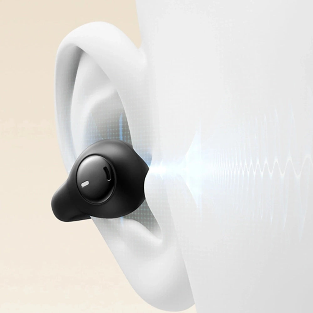 Baseus Bass Open Ear 15 Clip TWS Bluetooth 5.4 drahtloser In-Ear-Kopfhörer, Schwarz