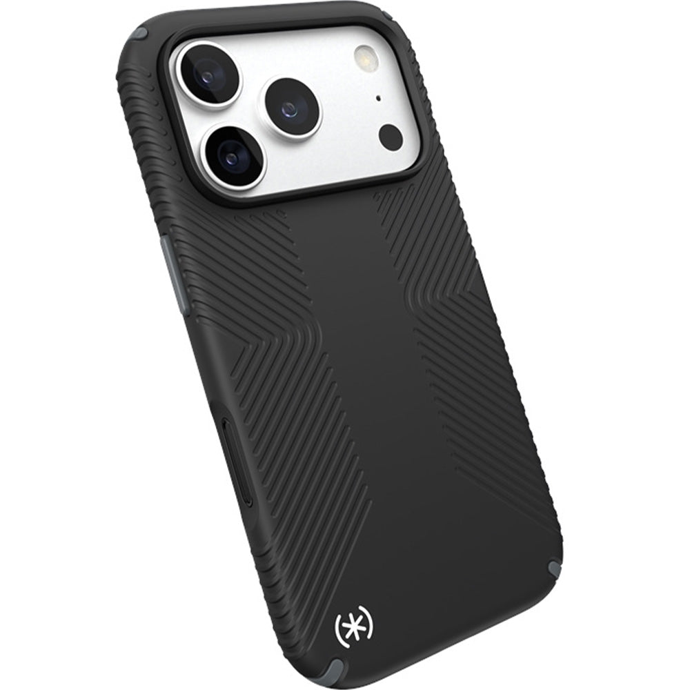 Handyhülle für iPhone 18 Pro / 17 Pro, Speck Presidio2 Grip mit MagSafe, Schwarz (4/9)