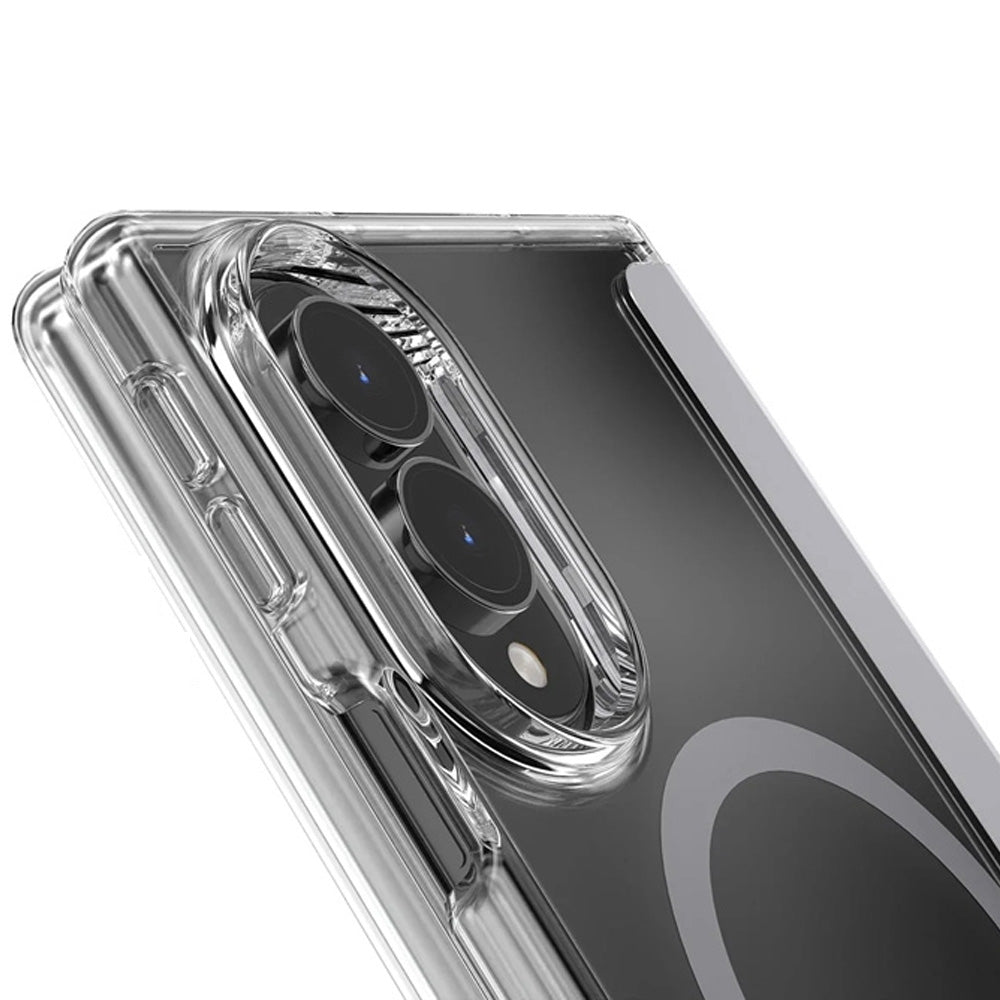 Handyhülle für Galaxy Z Fold8, Speck Presidio Perfect-Clear Fold mit MagSafe, Transparent-Grau (7/12)