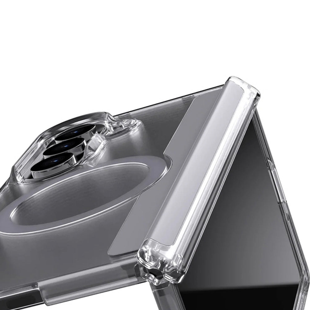 Handyhülle für Galaxy Z Fold8 Ultra / Fold7, Speck Presidio Perfect-Clear Fold mit MagSafe, Transparent-Grau (6/12)