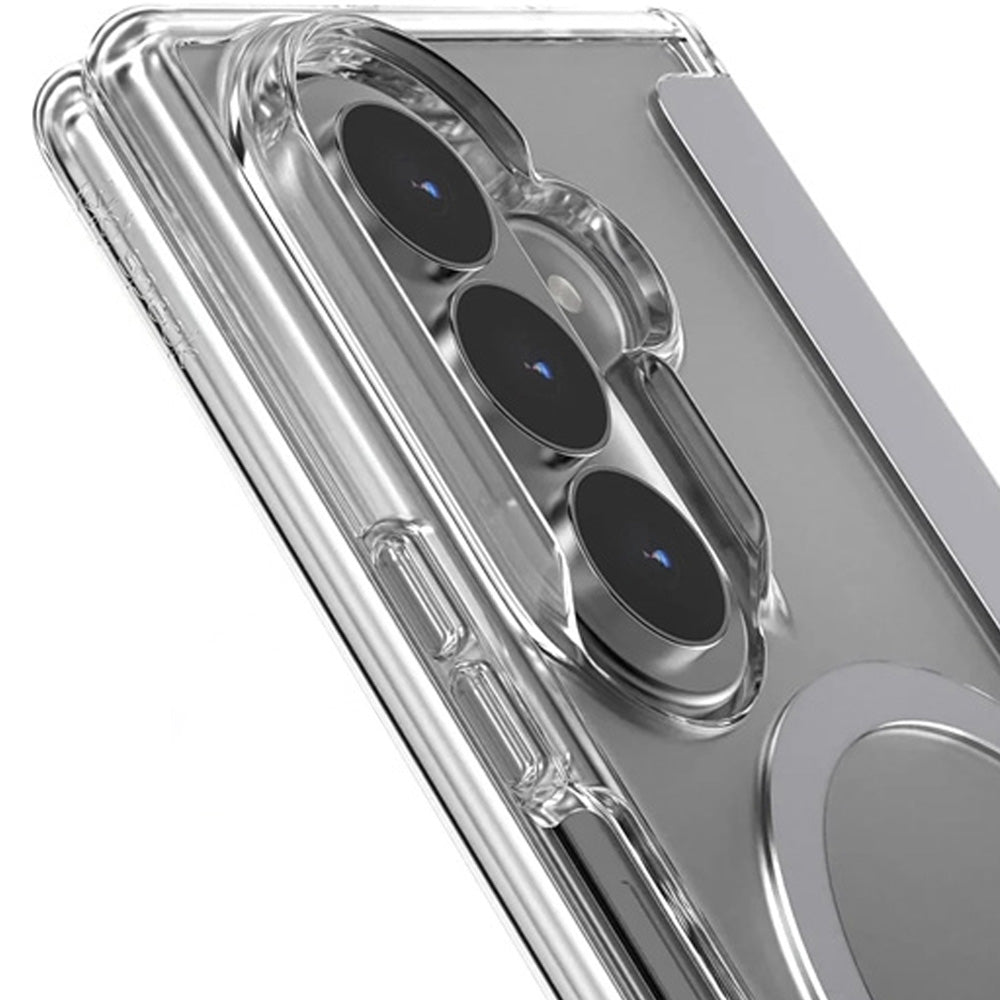 Handyhülle für Galaxy Z Fold8 Ultra / Fold7, Speck Presidio Perfect-Clear Fold mit MagSafe, Transparent-Grau (7/12)