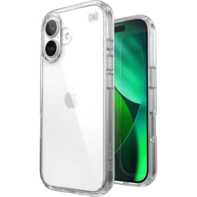 Handyhülle für iPhone 17, Speck Presidio Perfect-Clear, Transparent