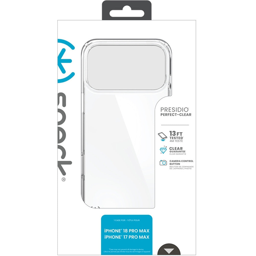 Handyhülle für iPhone 18 Pro Max / 17 Pro Max, Speck Presidio Perfect-Clear, Transparent (9/9)