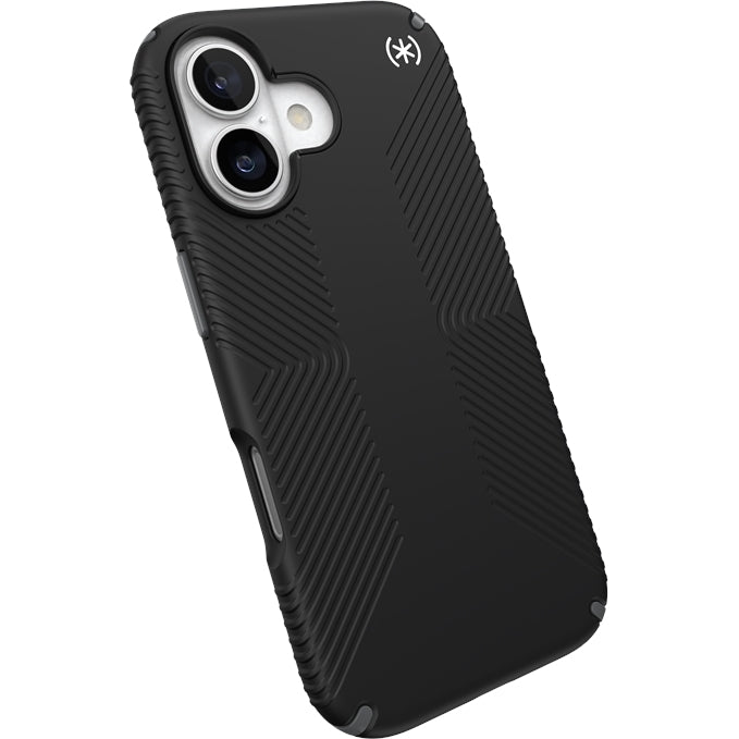 Handyhülle für iPhone 17, Speck Presidio2 Grip, Schwarz