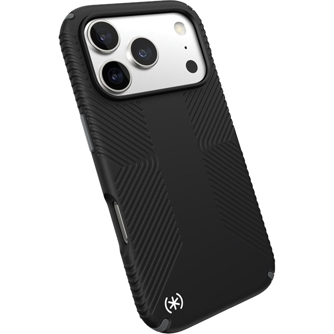 Handyhülle für iPhone 17 Pro, Speck Presidio2 Grip, Schwarz