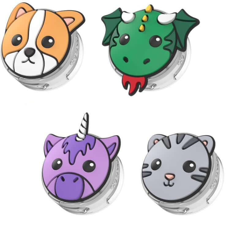 Hülle / Halter für Apple AirTag, Speck Tagimals für Kinder, für Schnürsenkel, 4 Stück