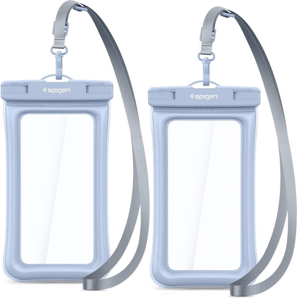 Wasserdichte Schutzhülle Spigen A610 Waterproof Float 2-Pack, Blau