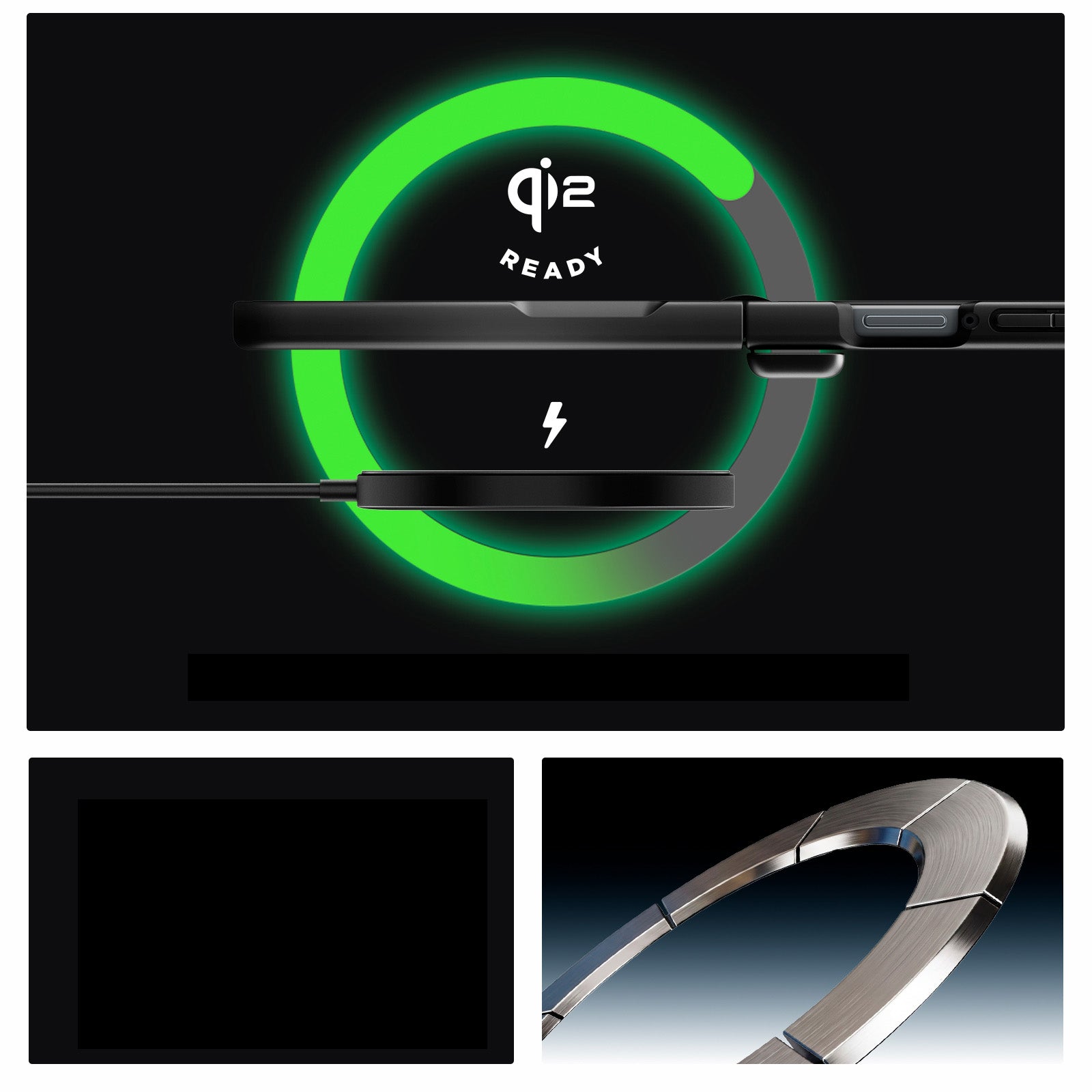 Handyhülle für Galaxy Z Flip8, Spigen Air Fit Pro Mag mit MagSafe, Schwarz