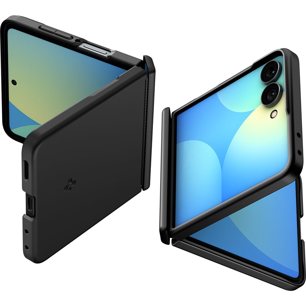 Handyhülle für Galaxy Z Flip8, Spigen Air Fit Pro Mag mit MagSafe, Schwarz