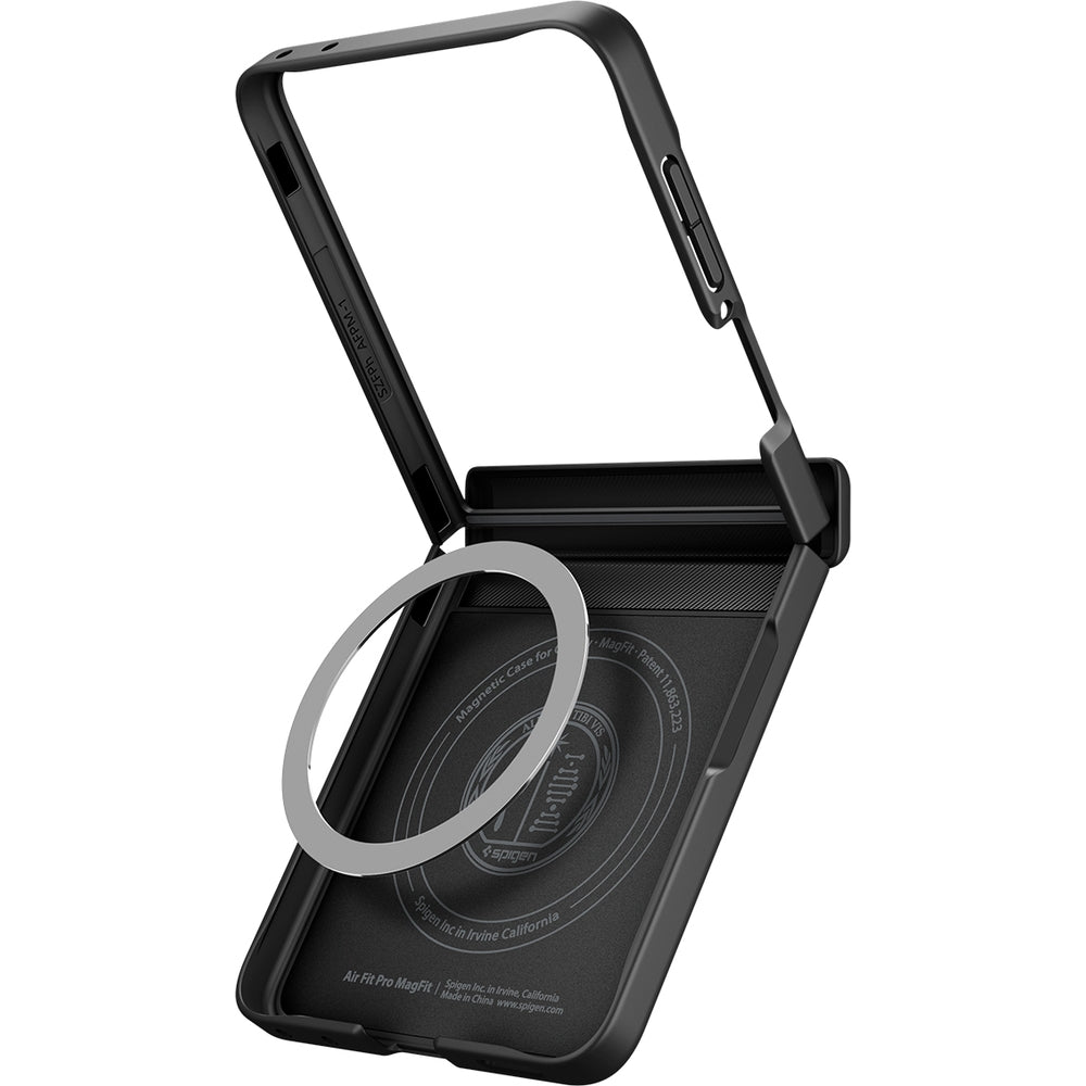 Handyhülle für Galaxy Z Flip8, Spigen Air Fit Pro Mag mit MagSafe, Schwarz