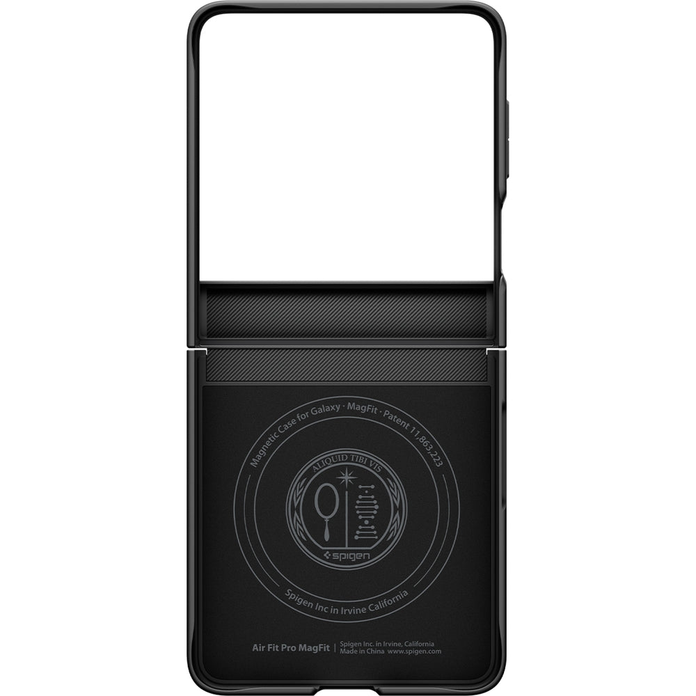 Handyhülle für Galaxy Z Flip8, Spigen Air Fit Pro Mag mit MagSafe, Schwarz