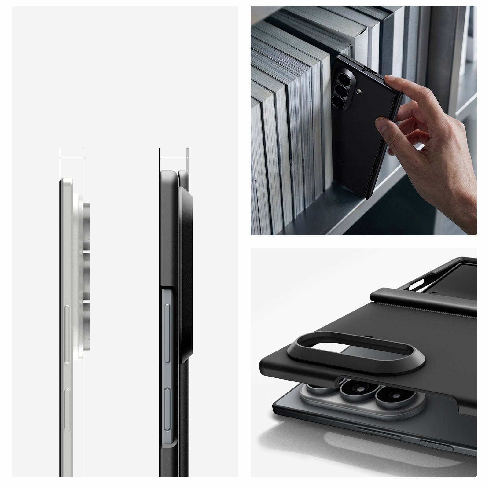 Handyhülle für Galaxy Z Fold8 Ultra, Spigen Air Fit Pro Mag mit MagSafe, Schwarz