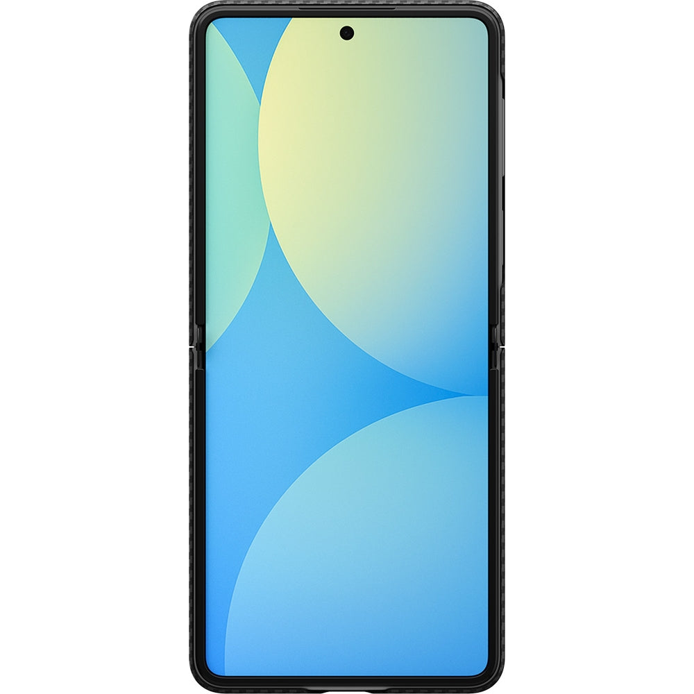 Handyhülle für Galaxy Z Flip8, Spigen Air Skin Aramid Mag mit MagSafe, Schwarz