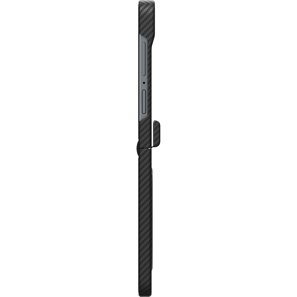 Handyhülle für Galaxy Z Flip8, Spigen Air Skin Aramid Mag mit MagSafe, Schwarz