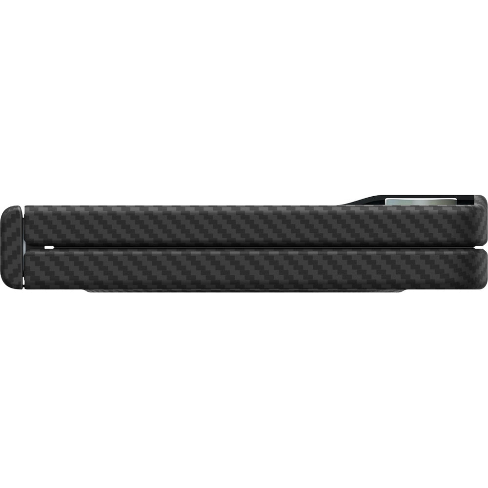 Handyhülle für Galaxy Z Flip8, Spigen Air Skin Aramid Mag mit MagSafe, Schwarz