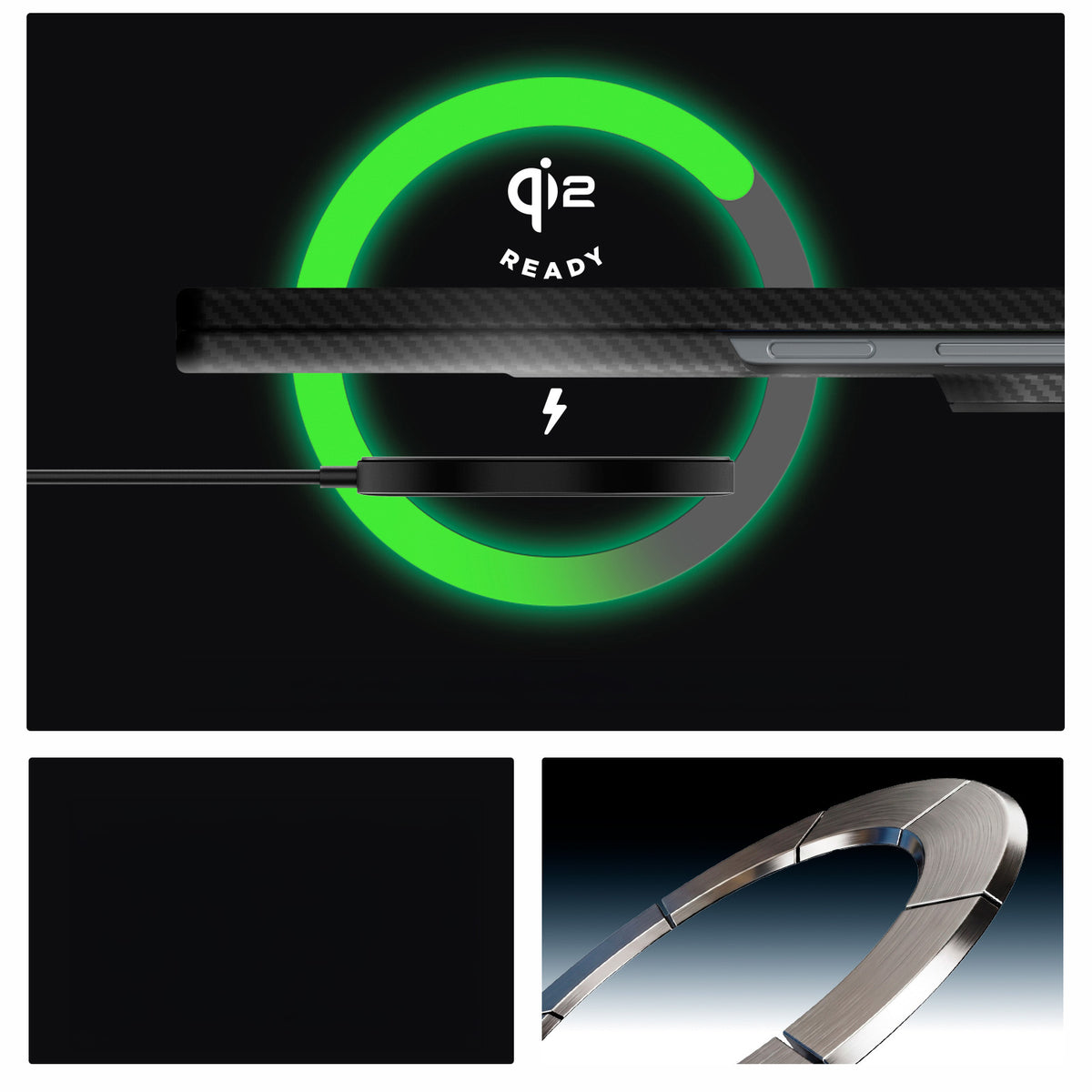 Handyhülle für Galaxy Z Fold8 Ultra, Spigen Air Skin Aramid Mag mit MagSafe, Schwarz