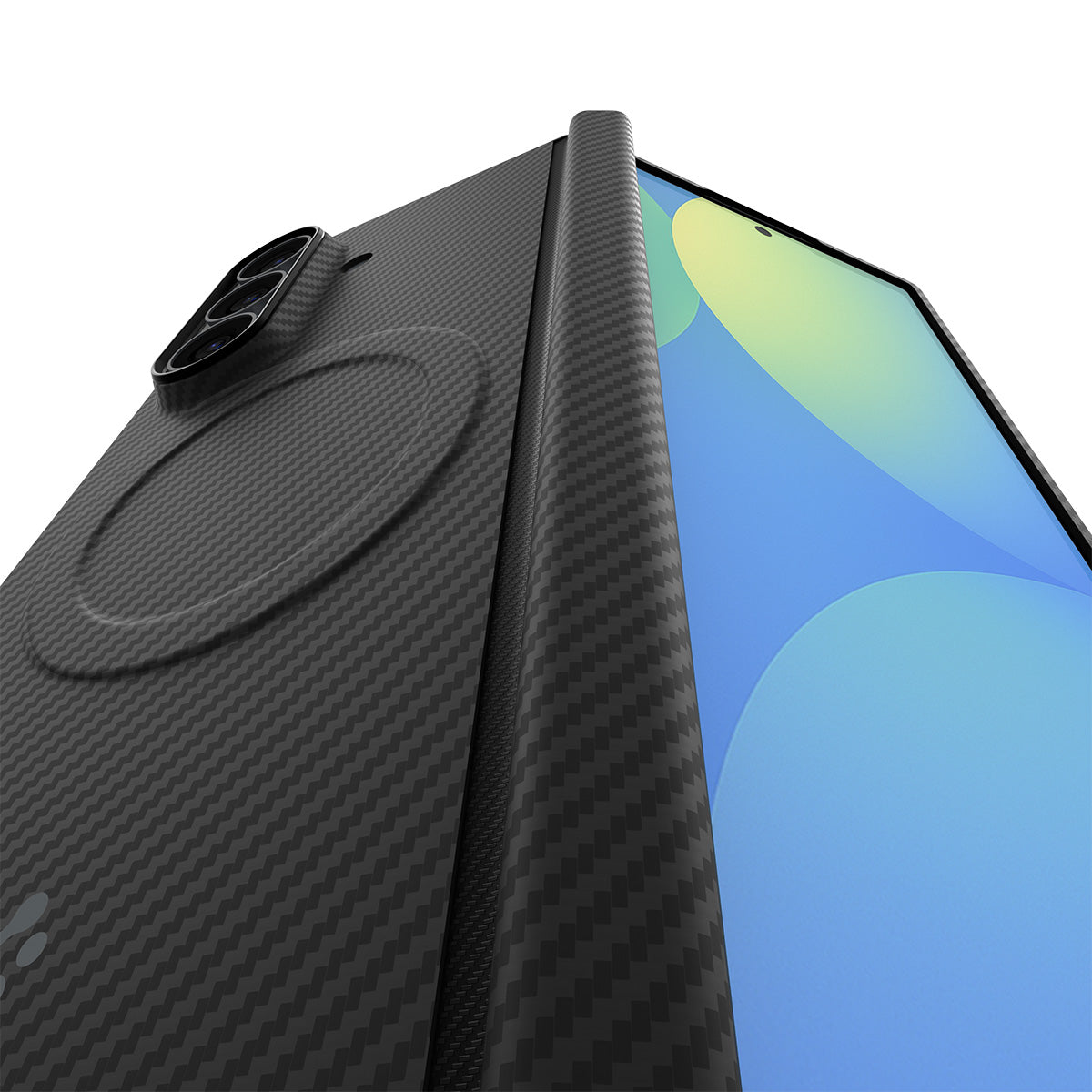 Handyhülle für Galaxy Z Fold8 Ultra, Spigen Air Skin Aramid Mag mit MagSafe, Schwarz