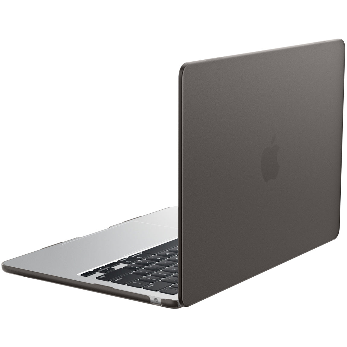 Schutzhülle für MacBook Air 13.6" M5 / M4 / M3 / M2, Spigen Air Skin, Rauchfarben-Matt
