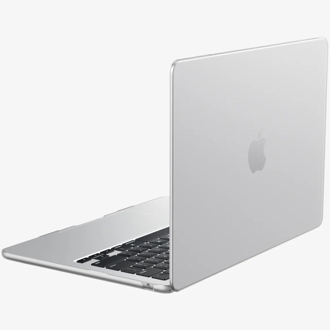 Schutzhülle für MacBook Air 13.6" M5 / M4 / M3 / M2, Spigen Air Skin, Transparent-Matt