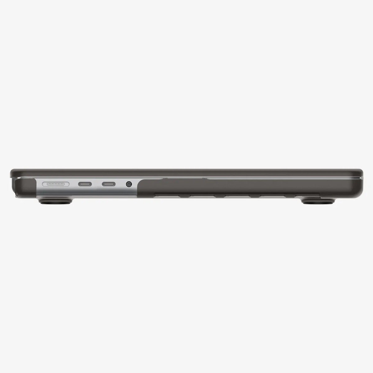 Schutzhülle für MacBook Pro 14" 2026-2021, Spigen Air Skin, Rauchfarben-Matt
