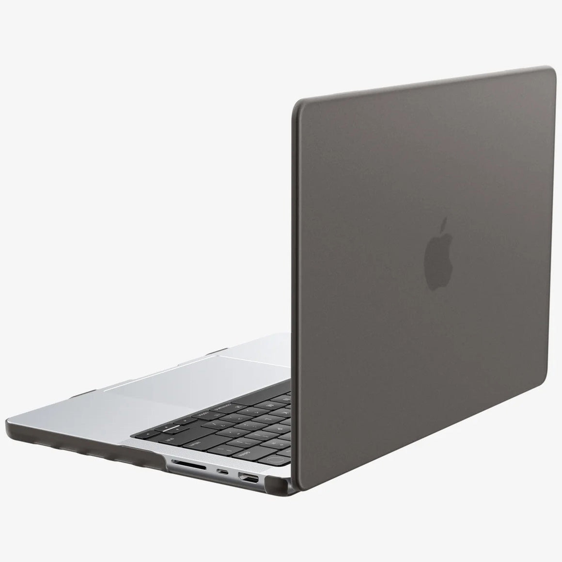 Schutzhülle für MacBook Pro 16" 2026-2021, Spigen Air Skin, Rauchfarben-Matt