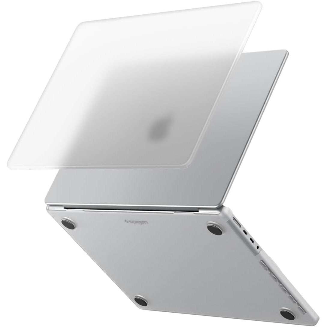 Schutzhülle für MacBook Pro 16" 2026-2021, Spigen Air Skin, Transparent-Matt