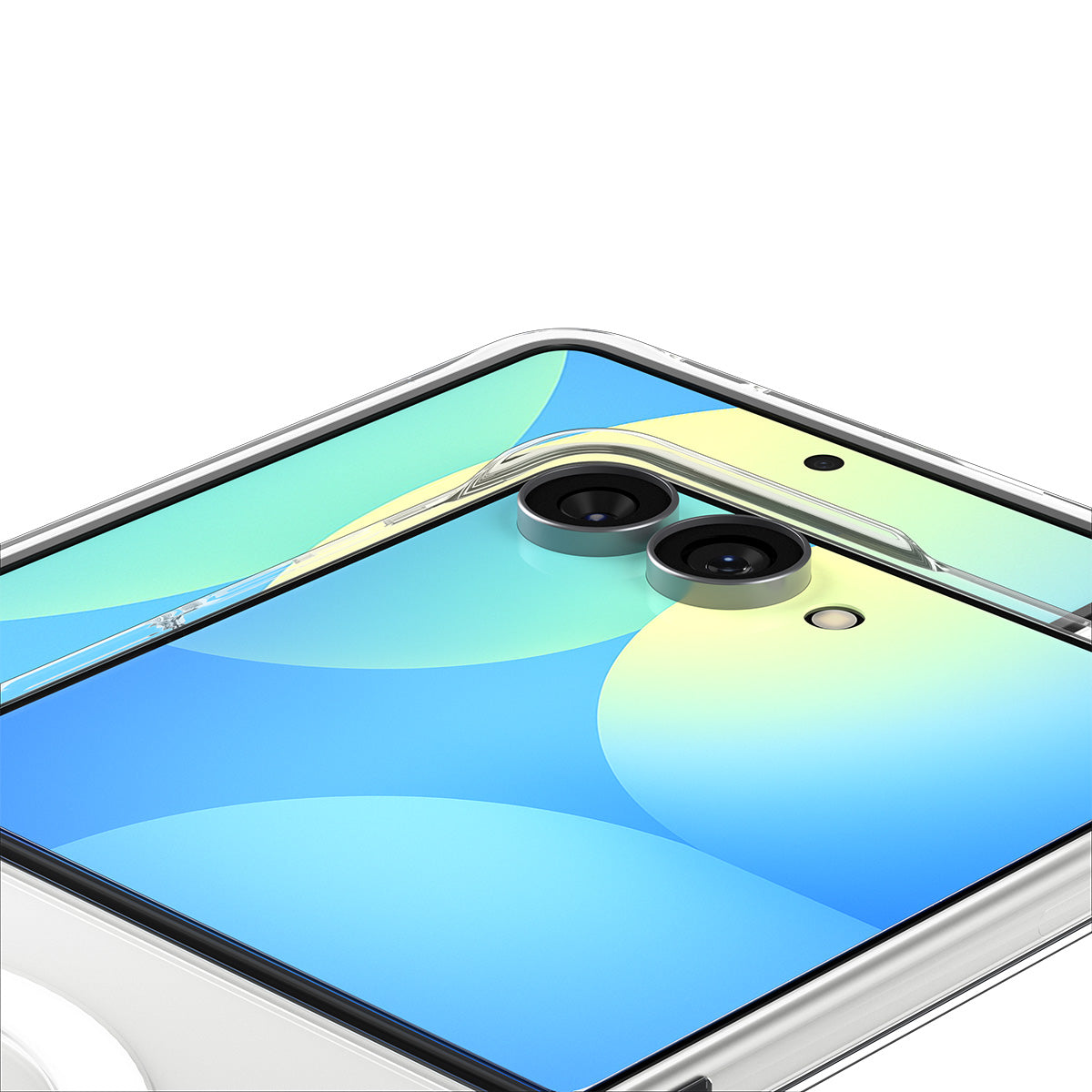 Handyhülle für Galaxy Z Flip8, Spigen Air Skin Mag mit MagSafe, Transparent