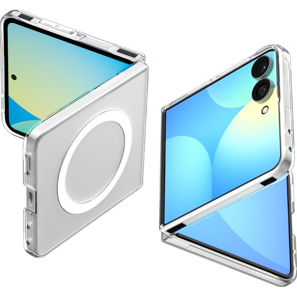 Handyhülle für Galaxy Z Flip8, Spigen Air Skin Mag mit MagSafe, Transparent