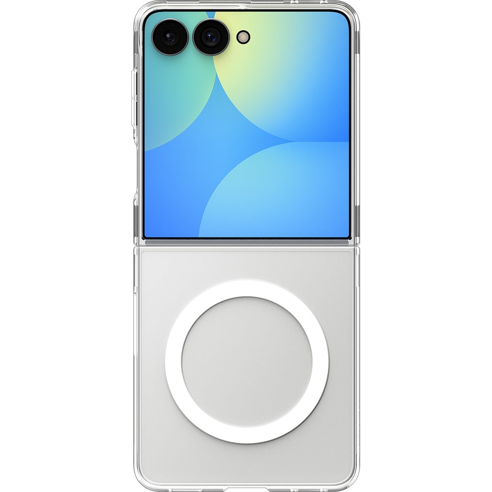Handyhülle für Galaxy Z Flip8, Spigen Air Skin Mag mit MagSafe, Transparent