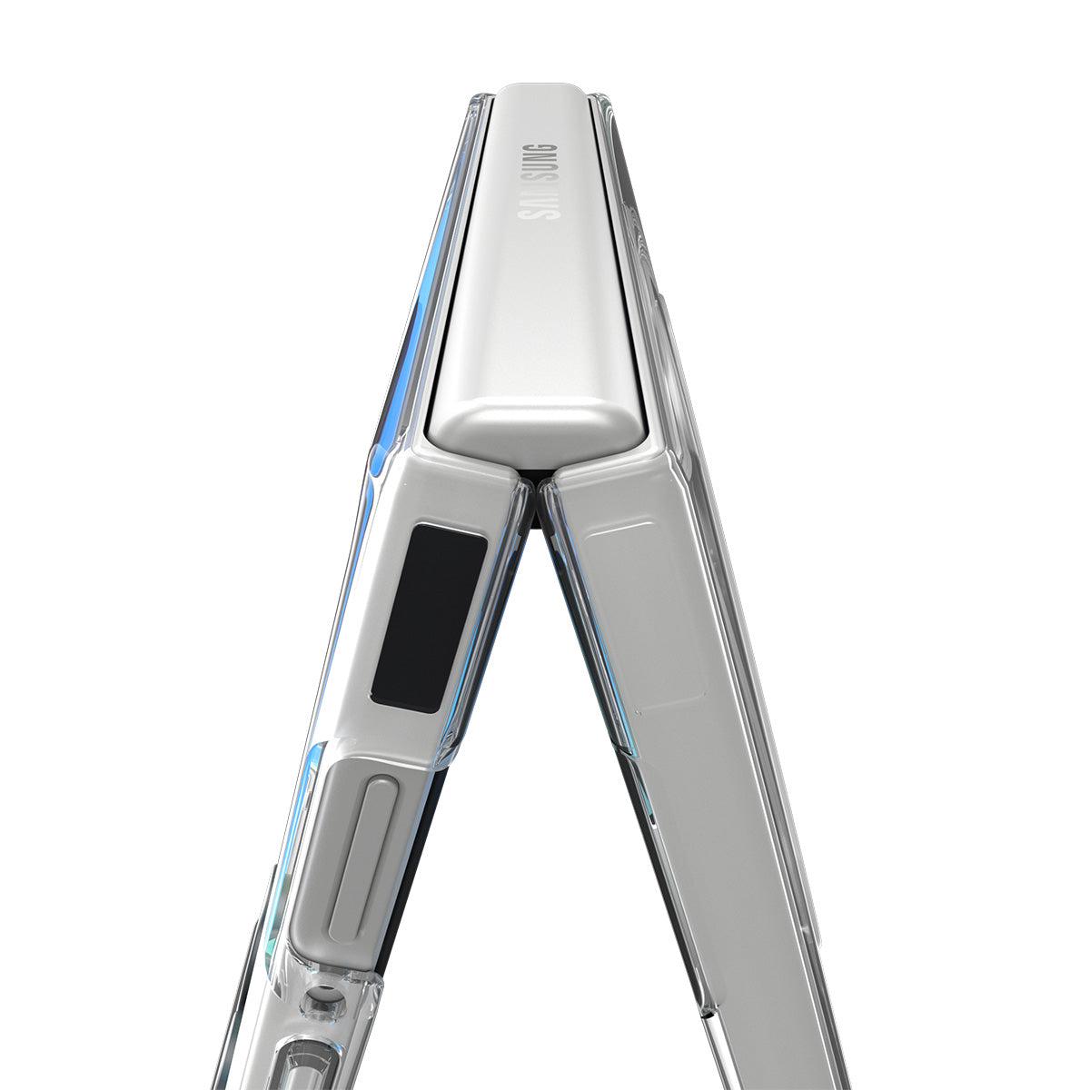 Handyhülle für Galaxy Z Flip8, Spigen Air Skin Mag mit MagSafe, Transparent