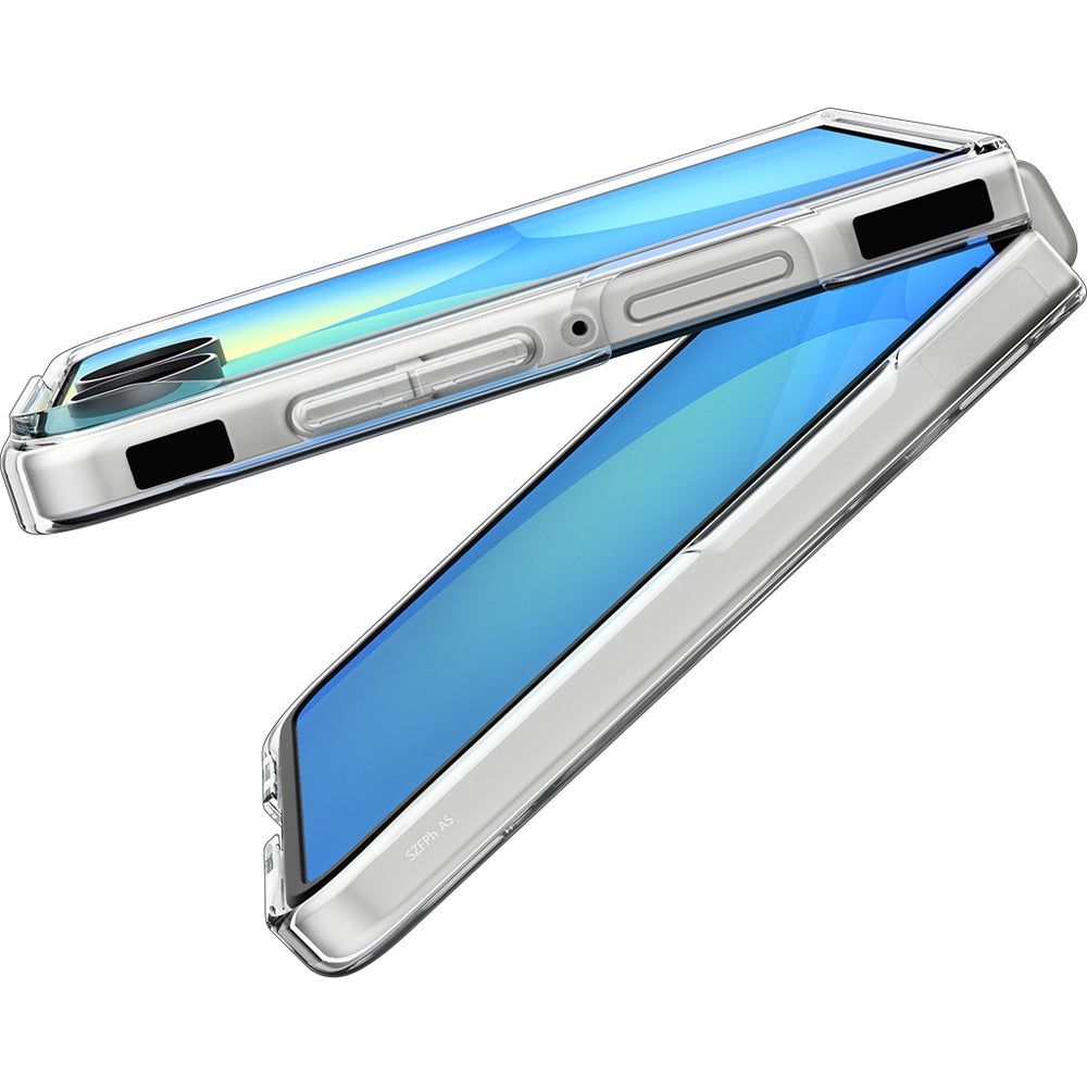 Handyhülle für Galaxy Z Flip8, Spigen Air Skin Mag mit MagSafe, Transparent
