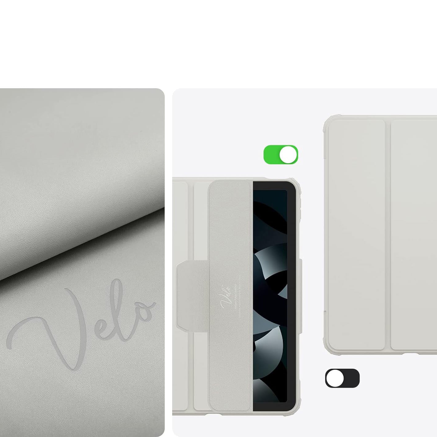 Schutzhülle für iPad Air 11" / 10.9" 2020-2026, Spigen Air Skin Pro, Grau