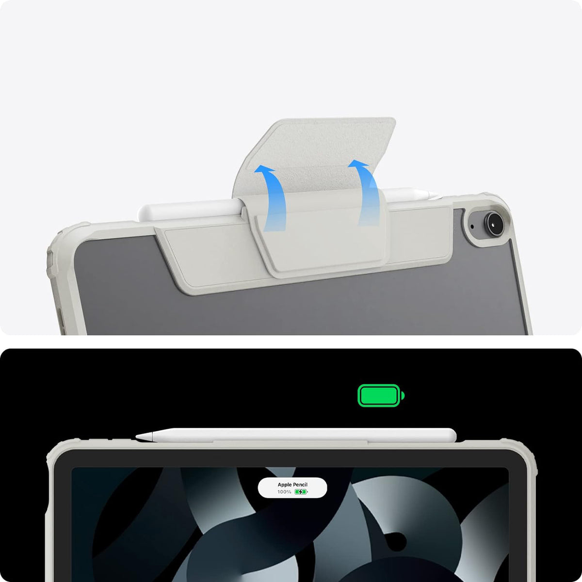 Schutzhülle für iPad Air 11" / 10.9" 2020-2026, Spigen Air Skin Pro, Grau