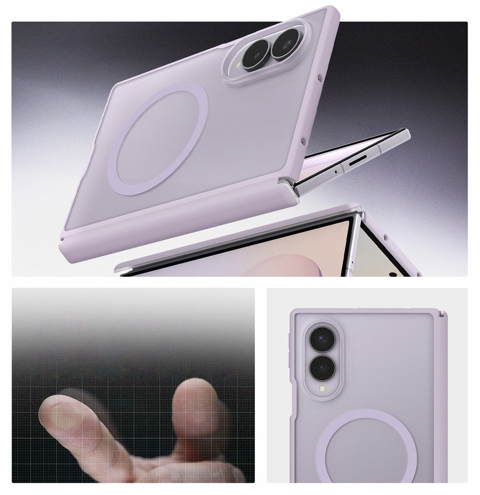 Handyhülle für Galaxy Z Fold8, Spigen Air Skin Zero Mag mit MagSafe, Durchscheinend-Violett (6/16)