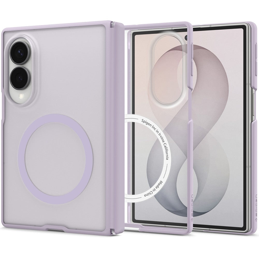 Handyhülle für Galaxy Z Fold8, Spigen Air Skin Zero Mag mit MagSafe, Durchscheinend-Violett (9/16)
