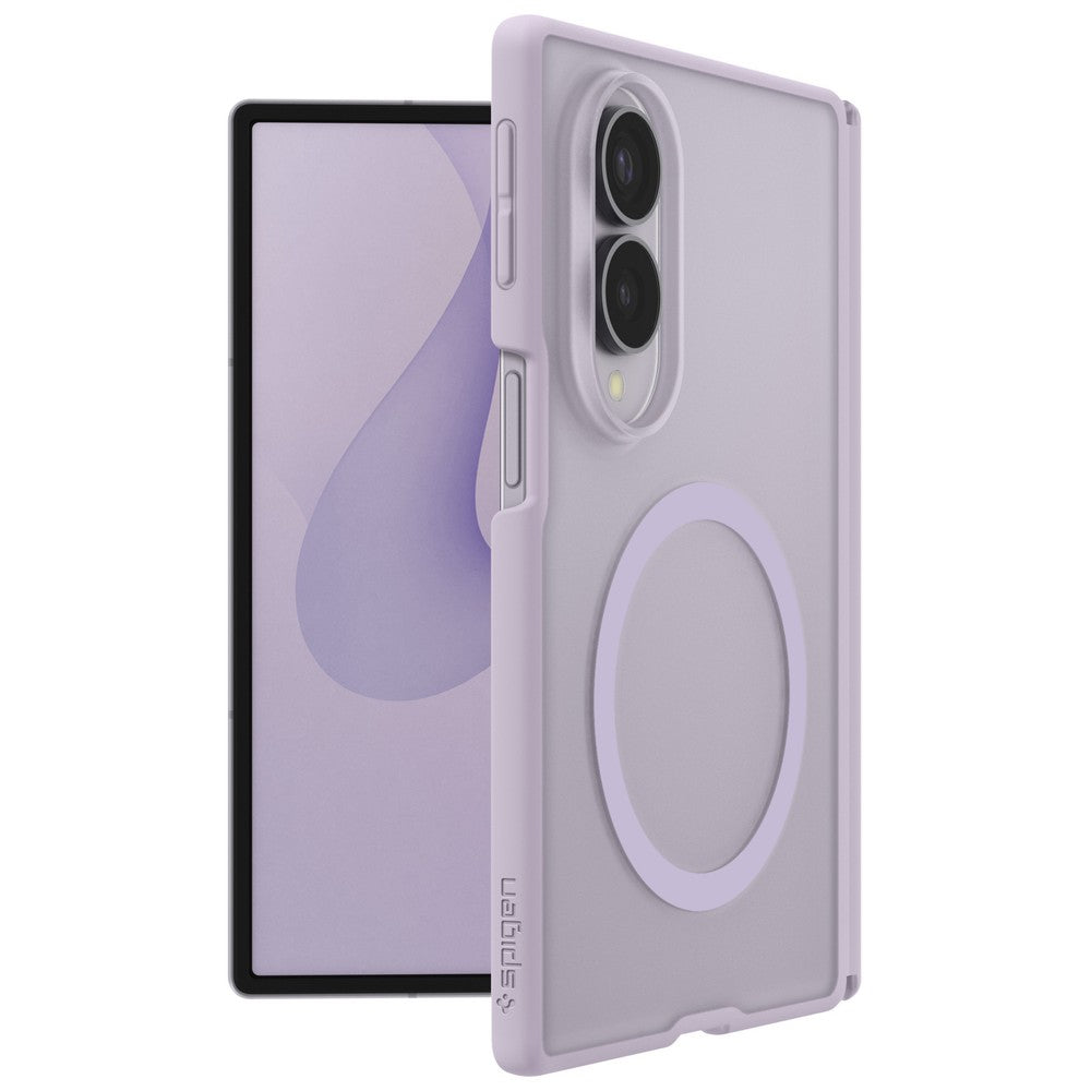 Handyhülle für Galaxy Z Fold8, Spigen Air Skin Zero Mag mit MagSafe, Durchscheinend-Violett (10/16)