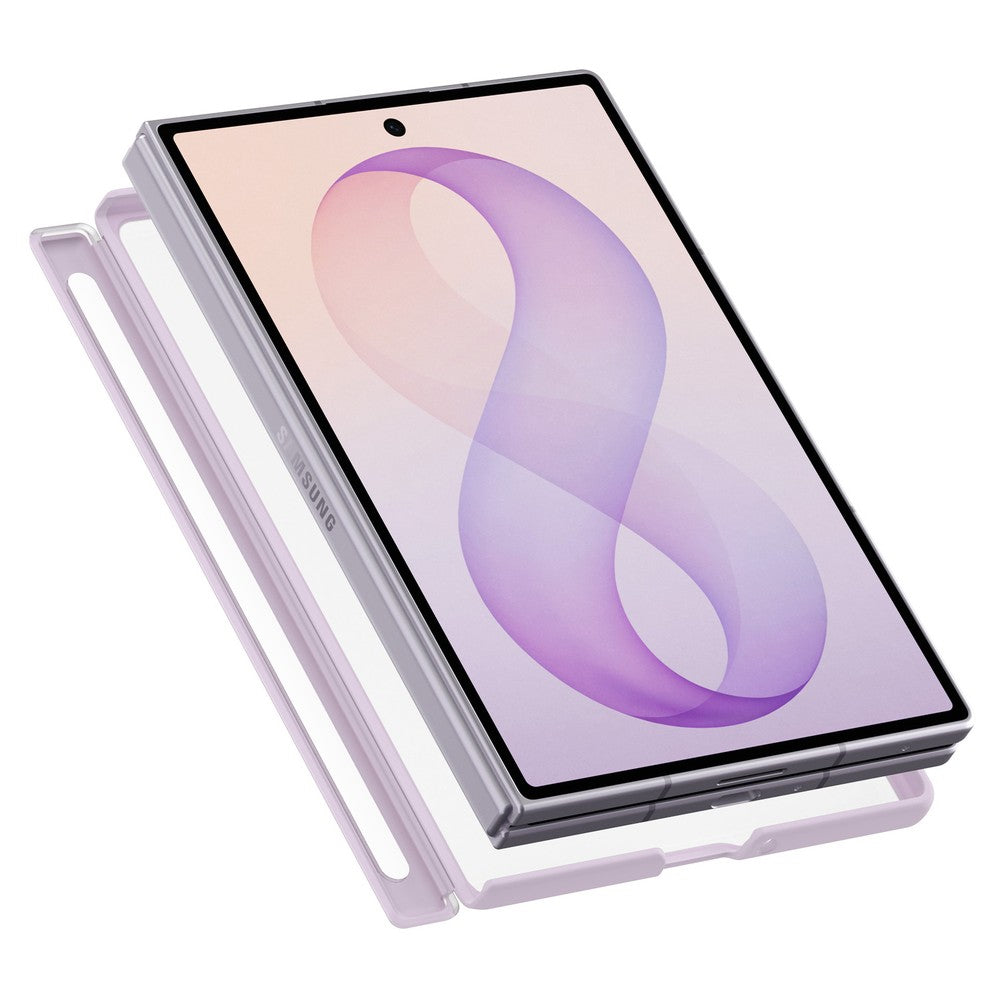 Handyhülle für Galaxy Z Fold8, Spigen Air Skin Zero Mag mit MagSafe, Durchscheinend-Violett (16/16)